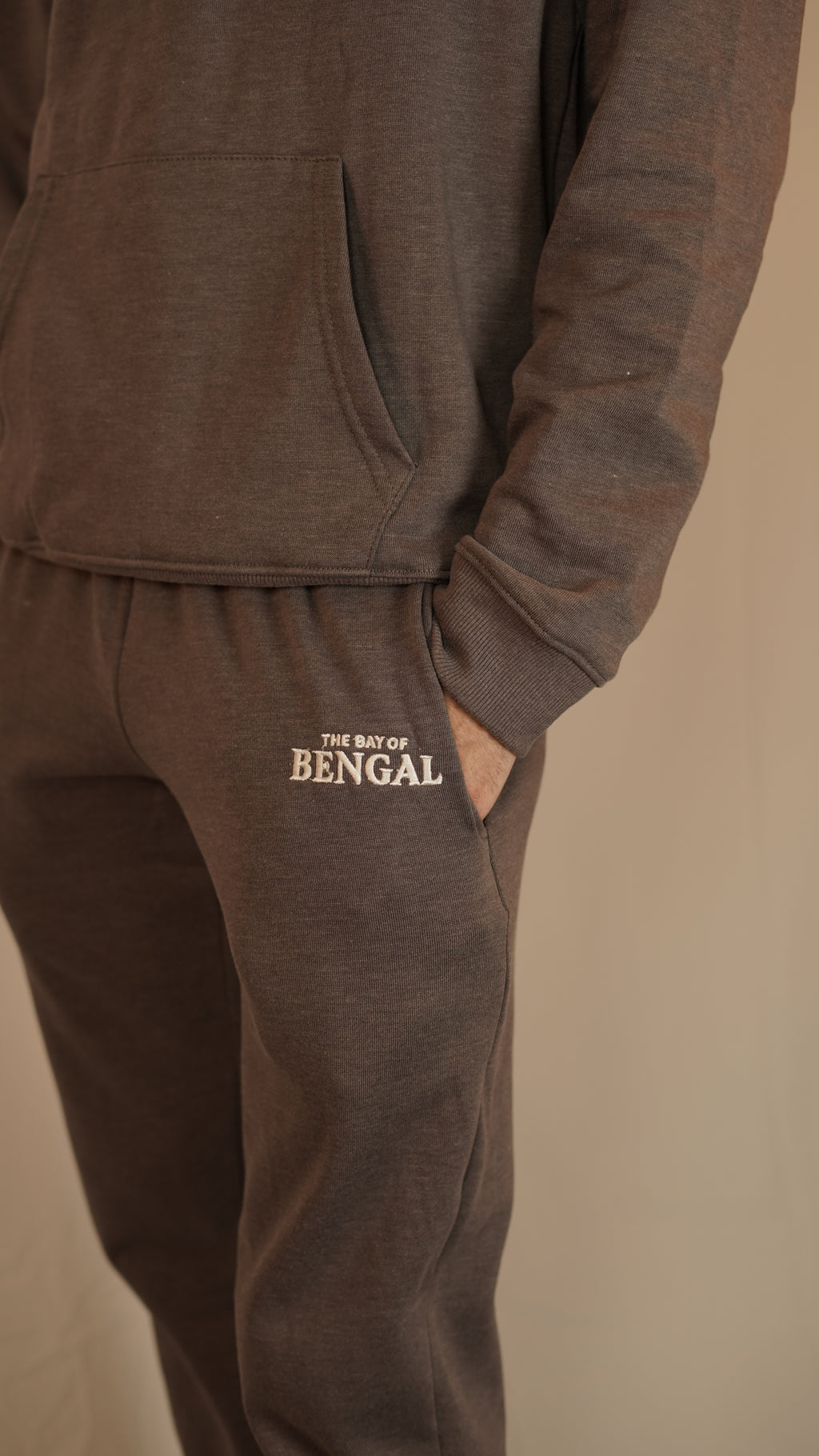 Steel Gray Straight-leg Sweatpants