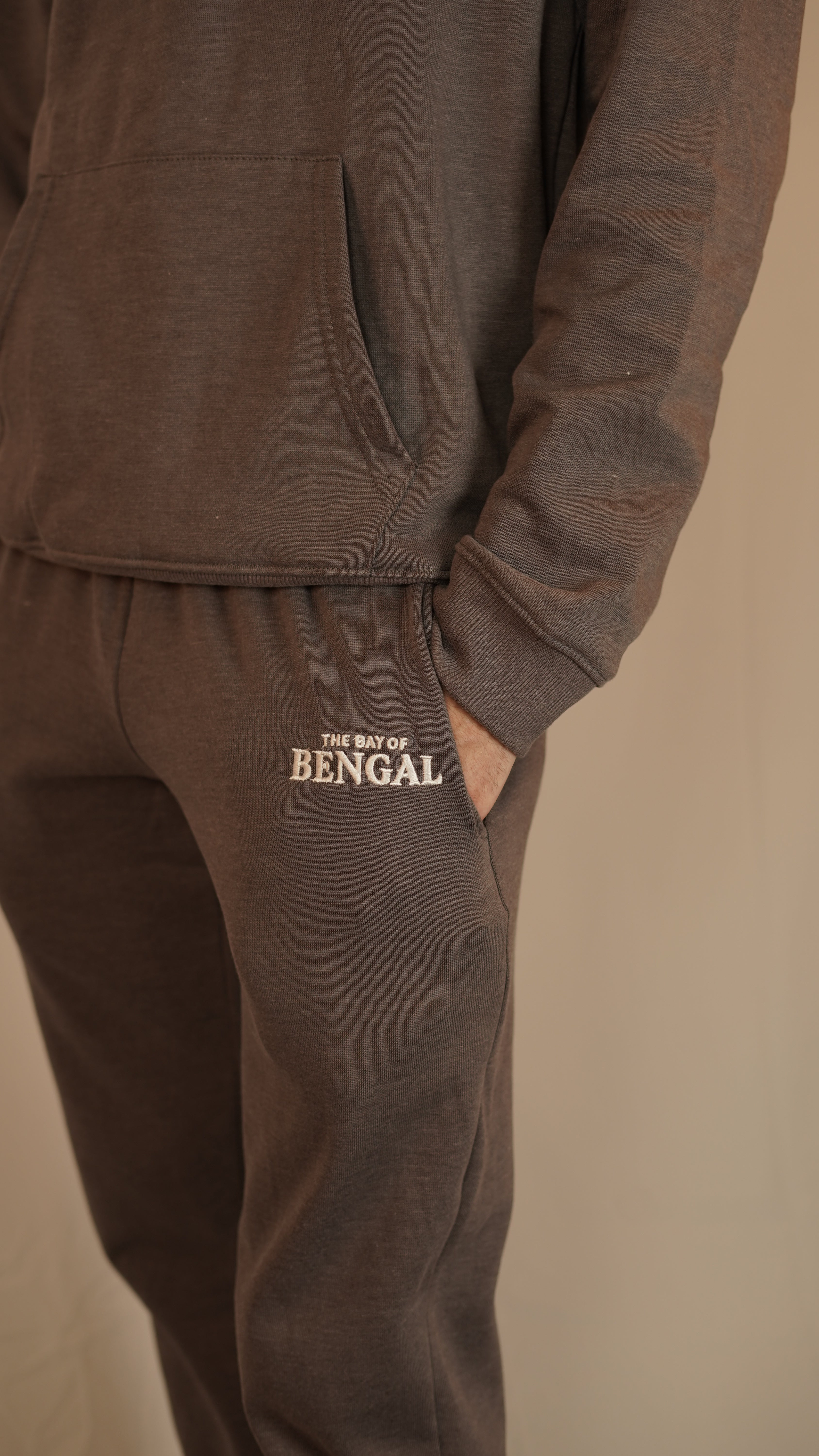 Steel Gray Straight-leg Sweatpants