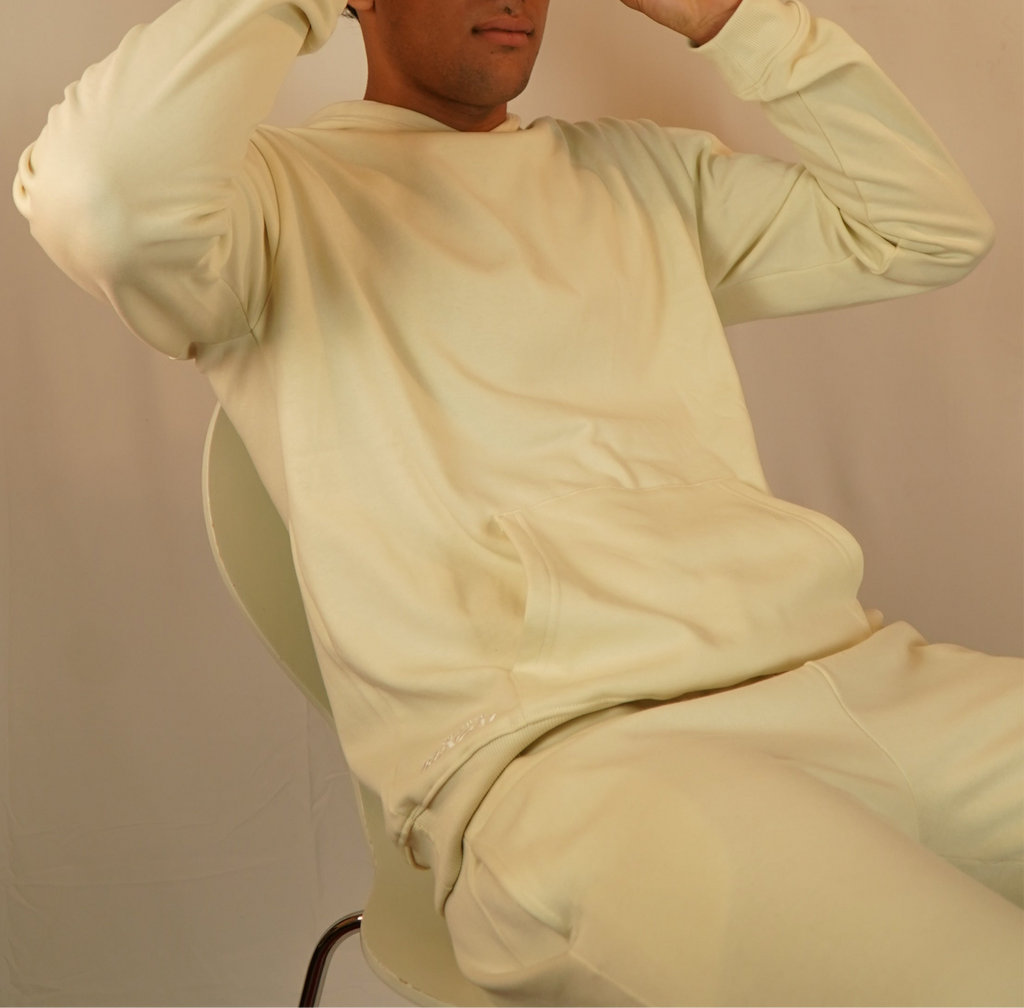 Daily Essential Bone White Hoodie