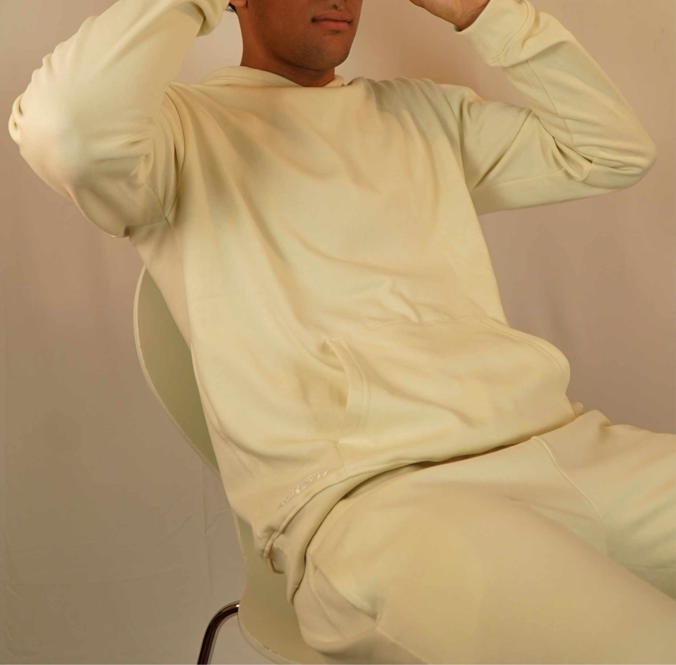 Daily Essential Bone White Hoodie