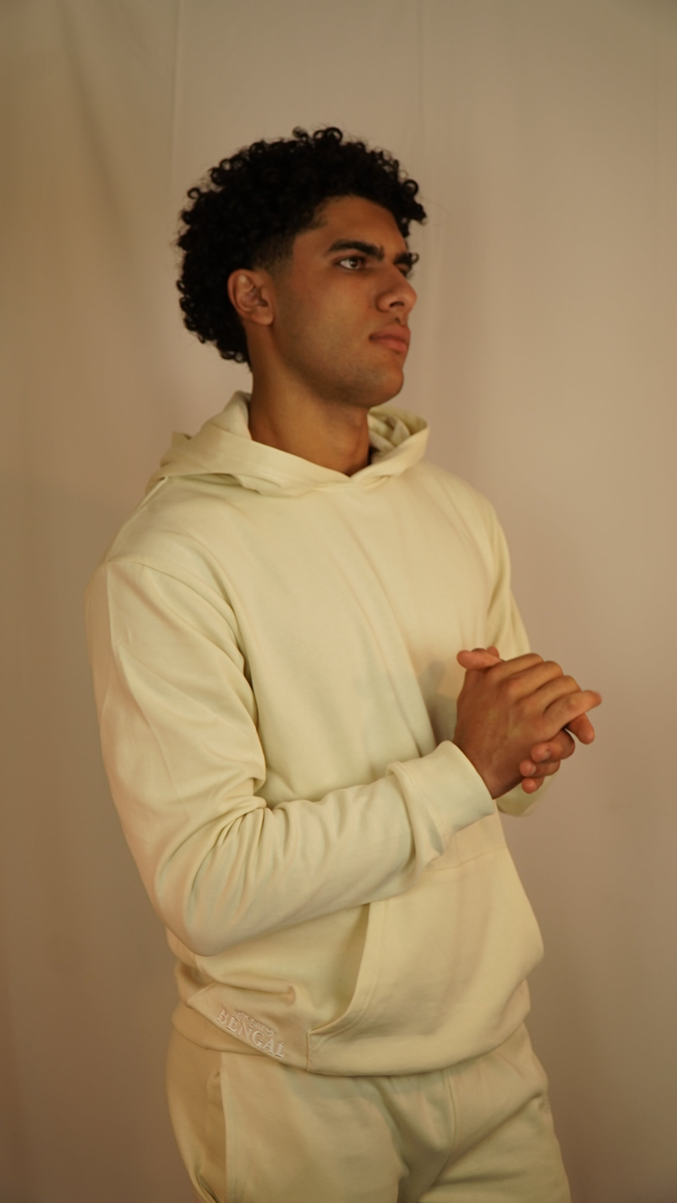 Daily Essential Bone White Hoodie