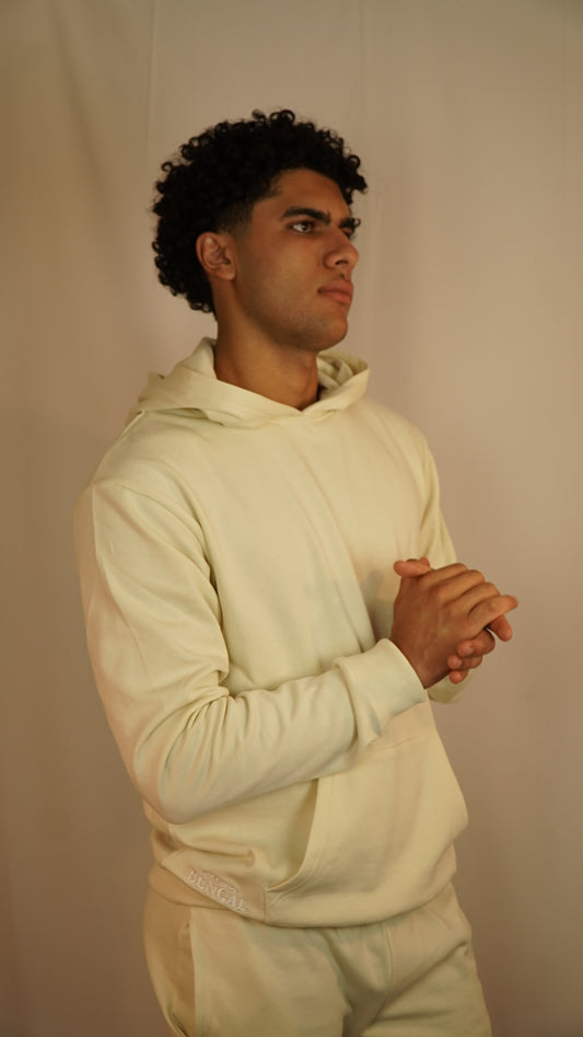 Bone White Hoodie