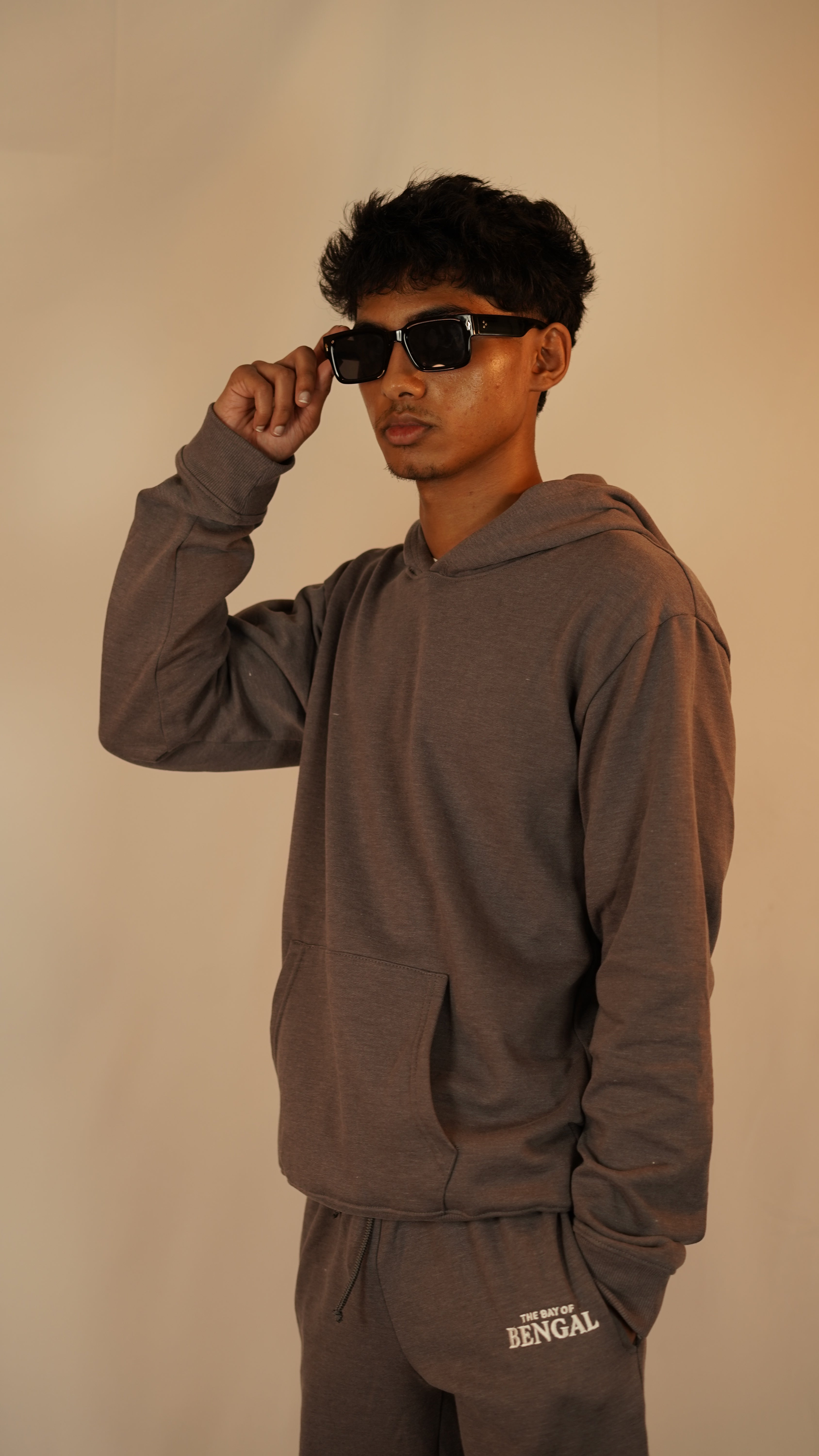 Daily Essential Steel Gray Hoodie