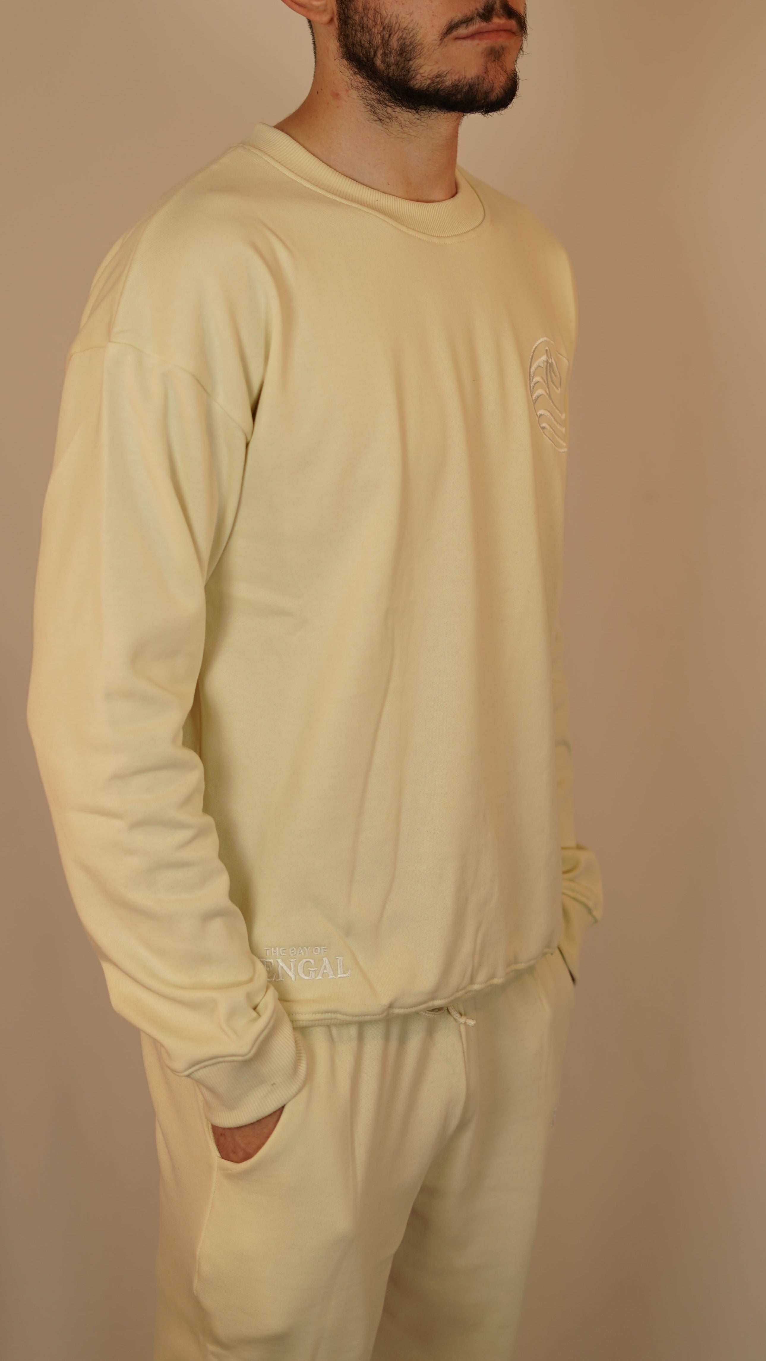 Bone White Crewneck