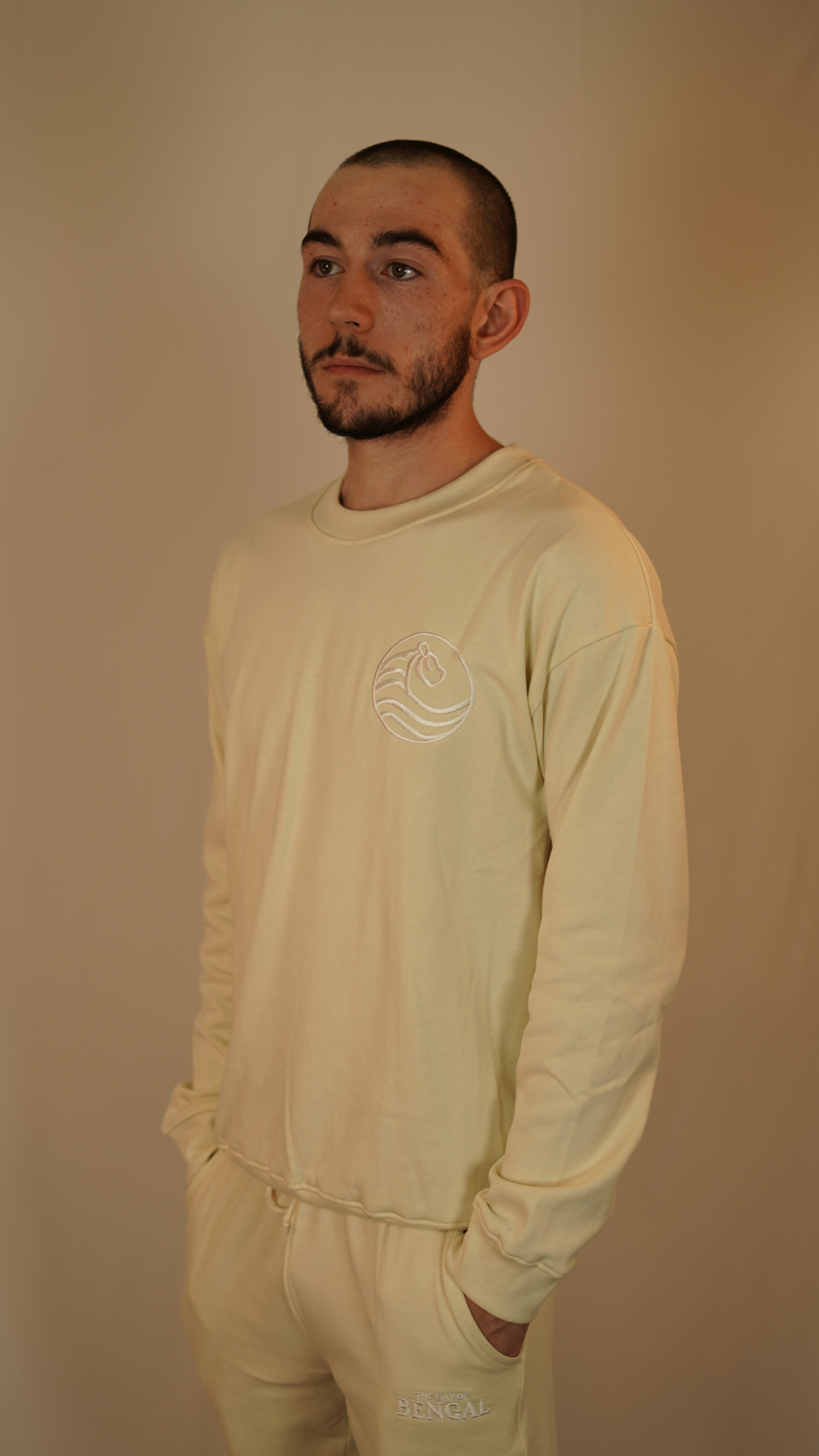 Bone White Crewneck