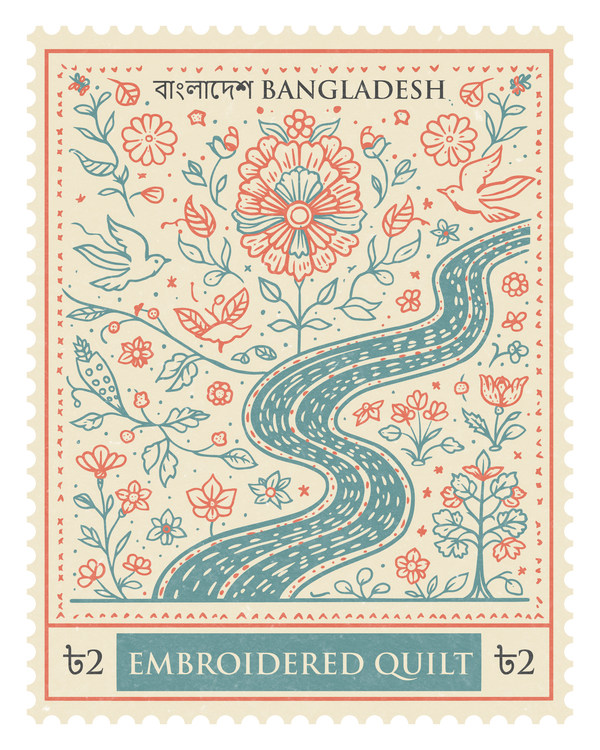 Embroidered Quilt